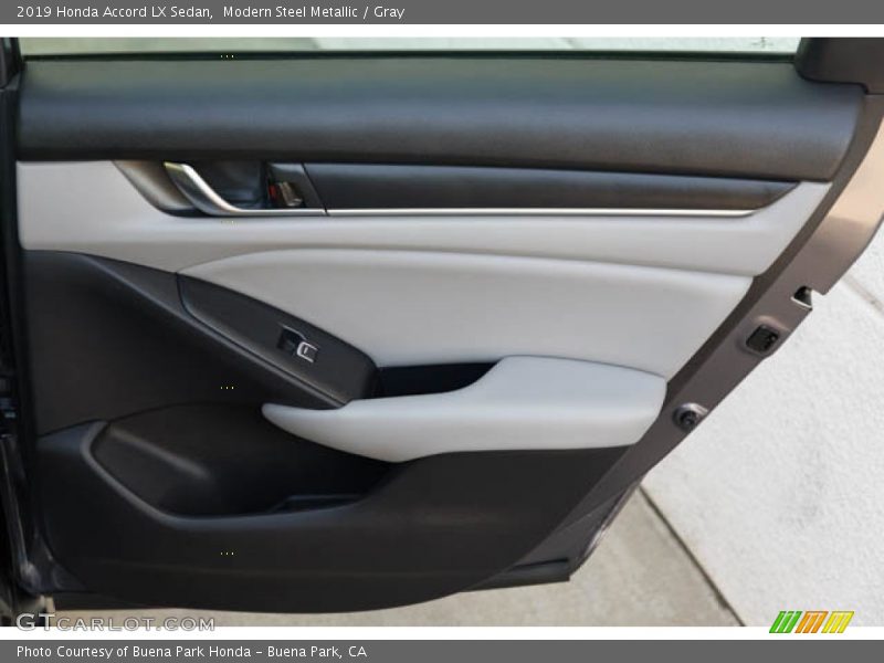 Modern Steel Metallic / Gray 2019 Honda Accord LX Sedan