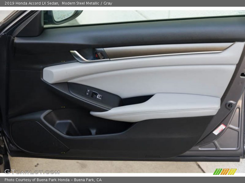 Modern Steel Metallic / Gray 2019 Honda Accord LX Sedan