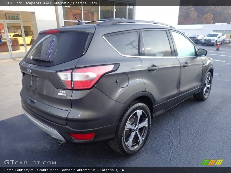 Magnetic / Charcoal Black 2018 Ford Escape SEL 4WD