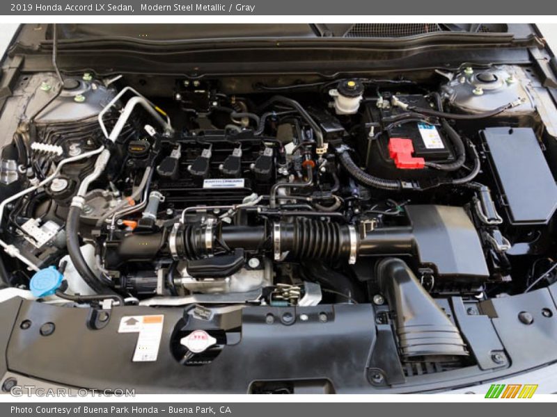 Modern Steel Metallic / Gray 2019 Honda Accord LX Sedan
