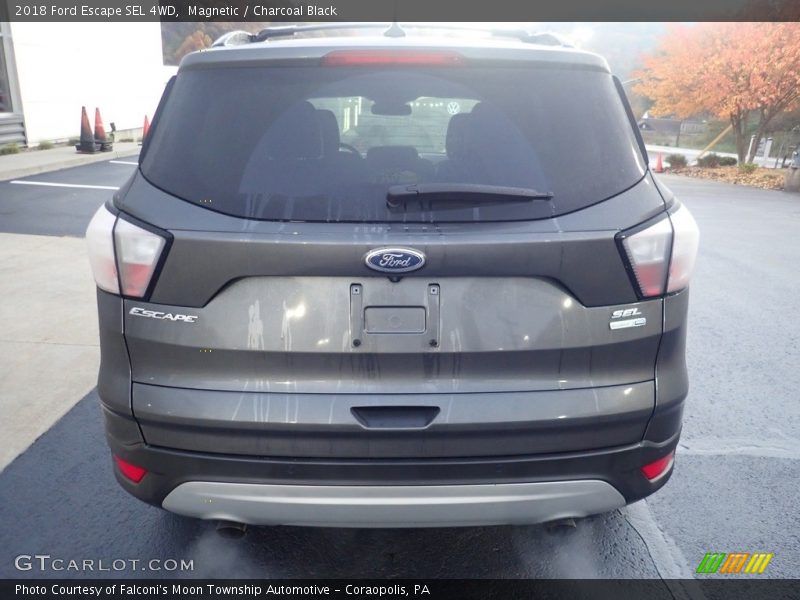 Magnetic / Charcoal Black 2018 Ford Escape SEL 4WD