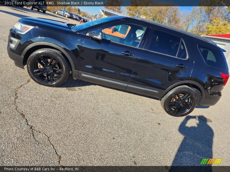 Shadow Black / Ebony Black 2016 Ford Explorer XLT 4WD