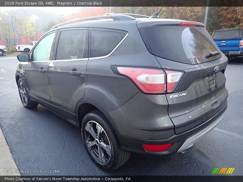 Magnetic / Charcoal Black 2018 Ford Escape SEL 4WD