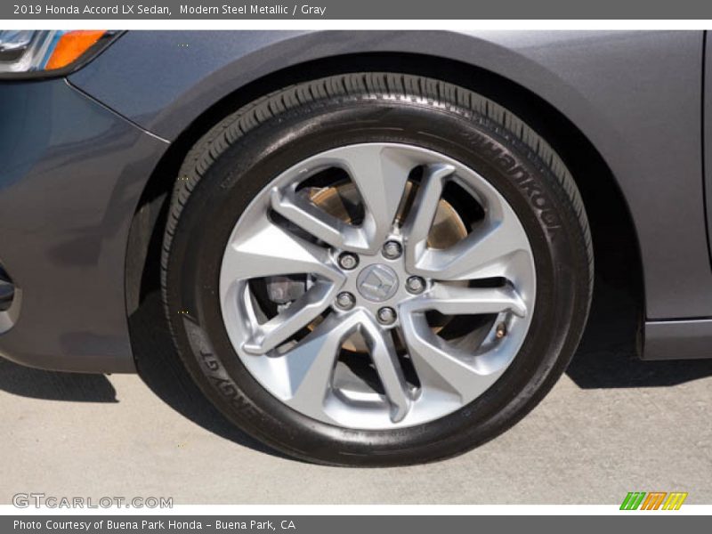 Modern Steel Metallic / Gray 2019 Honda Accord LX Sedan