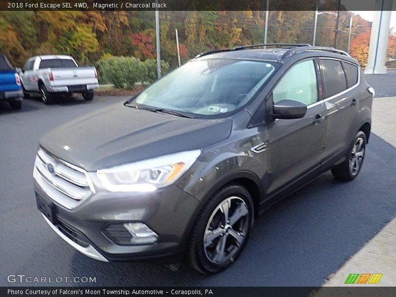 Magnetic / Charcoal Black 2018 Ford Escape SEL 4WD