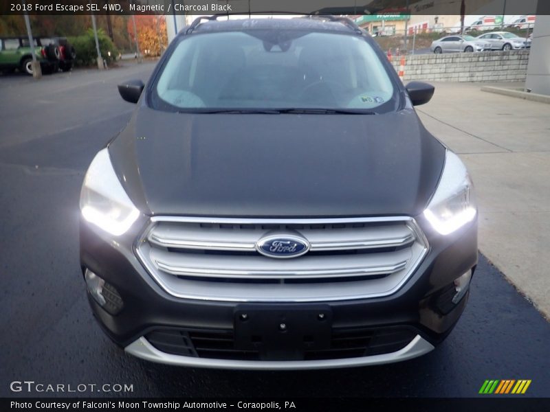 Magnetic / Charcoal Black 2018 Ford Escape SEL 4WD