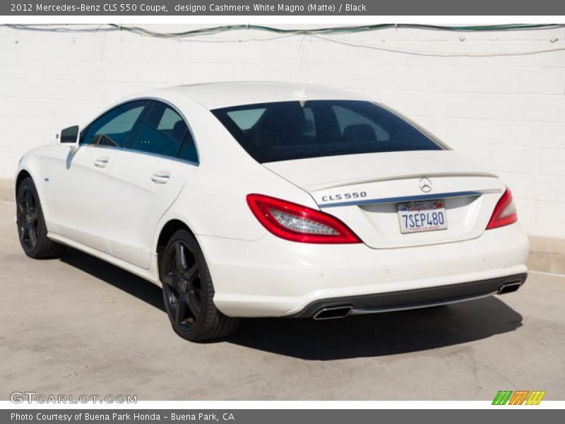  2012 CLS 550 Coupe designo Cashmere White Magno (Matte)