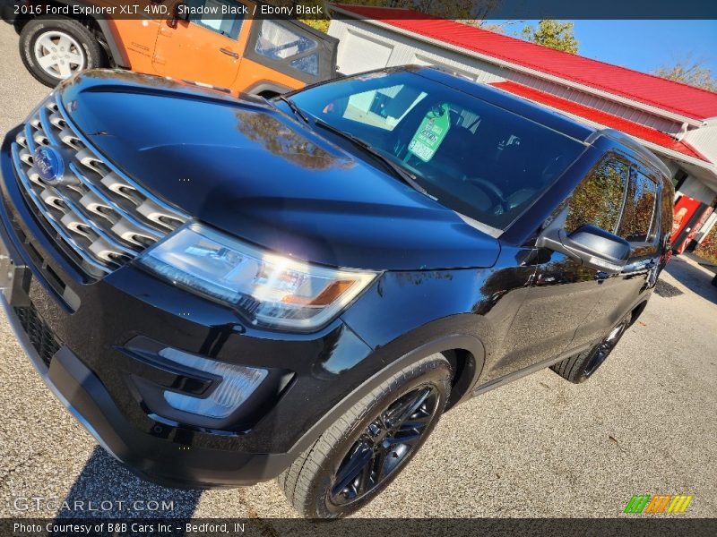 Shadow Black / Ebony Black 2016 Ford Explorer XLT 4WD