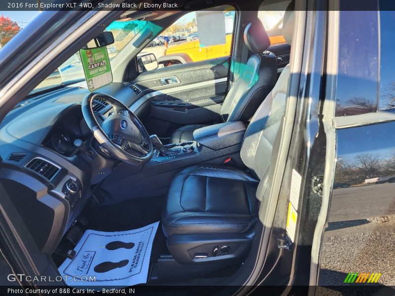 Shadow Black / Ebony Black 2016 Ford Explorer XLT 4WD