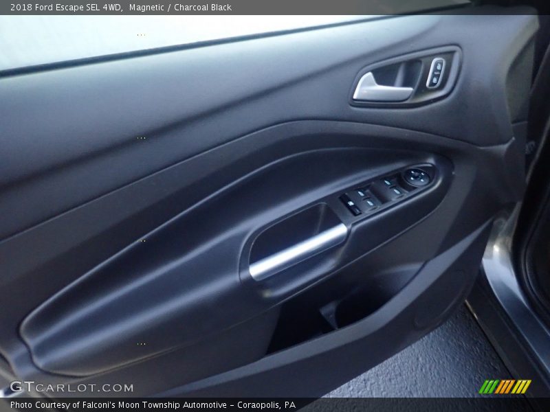 Magnetic / Charcoal Black 2018 Ford Escape SEL 4WD