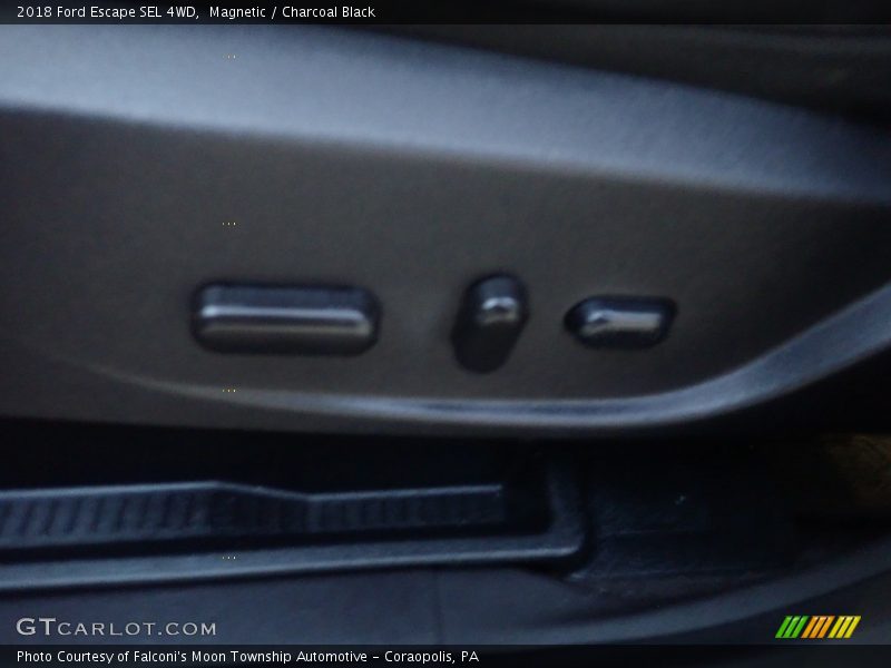 Magnetic / Charcoal Black 2018 Ford Escape SEL 4WD