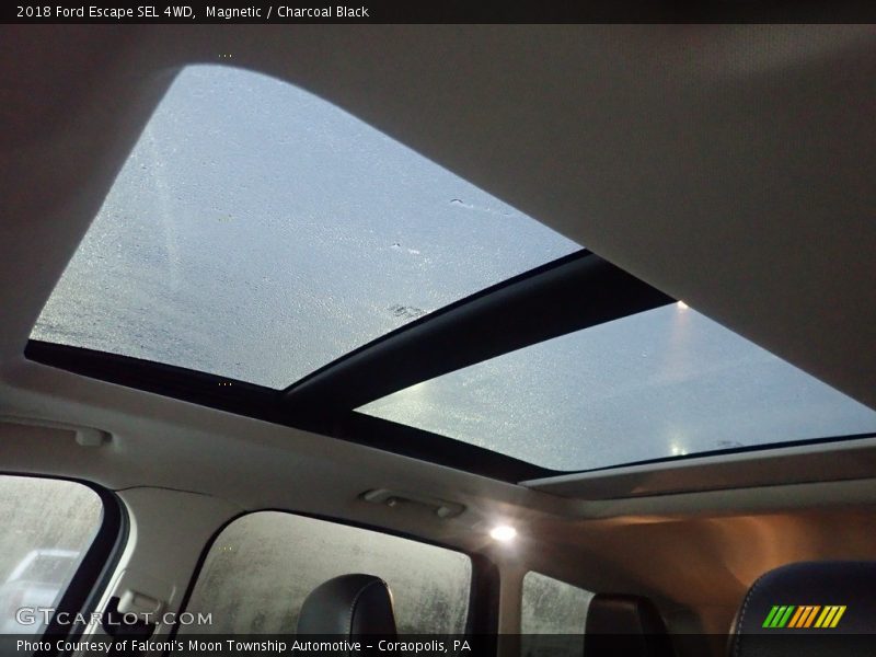 Magnetic / Charcoal Black 2018 Ford Escape SEL 4WD