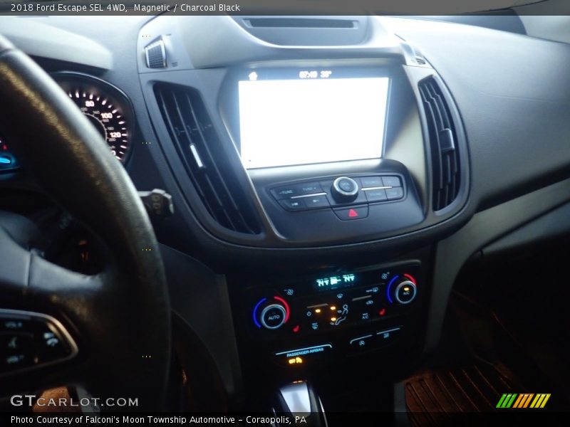 Magnetic / Charcoal Black 2018 Ford Escape SEL 4WD