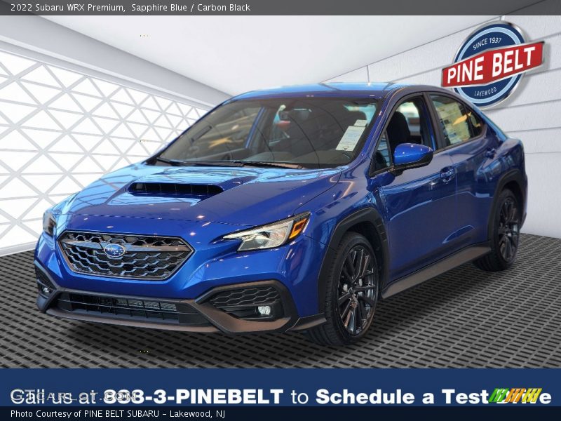 Sapphire Blue / Carbon Black 2022 Subaru WRX Premium