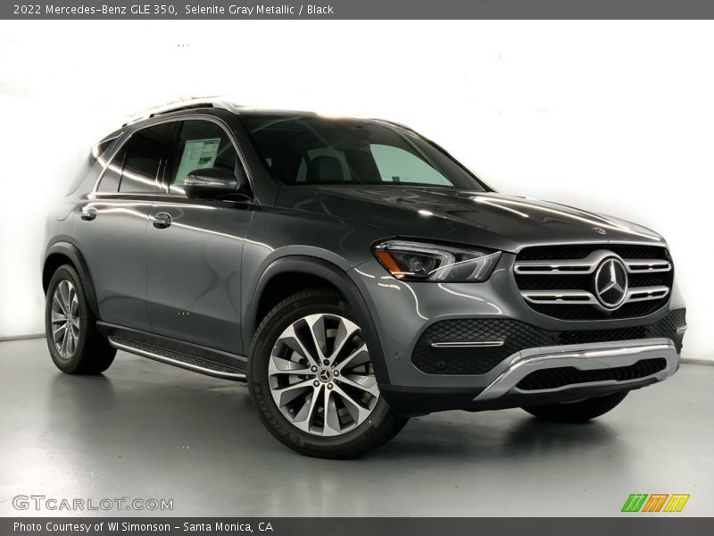 Selenite Gray Metallic / Black 2022 Mercedes-Benz GLE 350