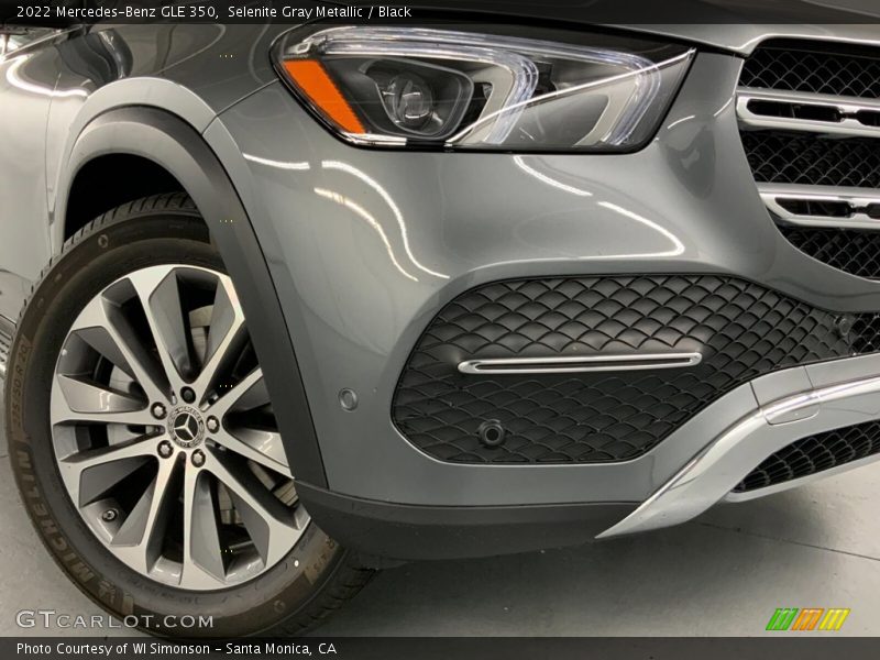 Selenite Gray Metallic / Black 2022 Mercedes-Benz GLE 350