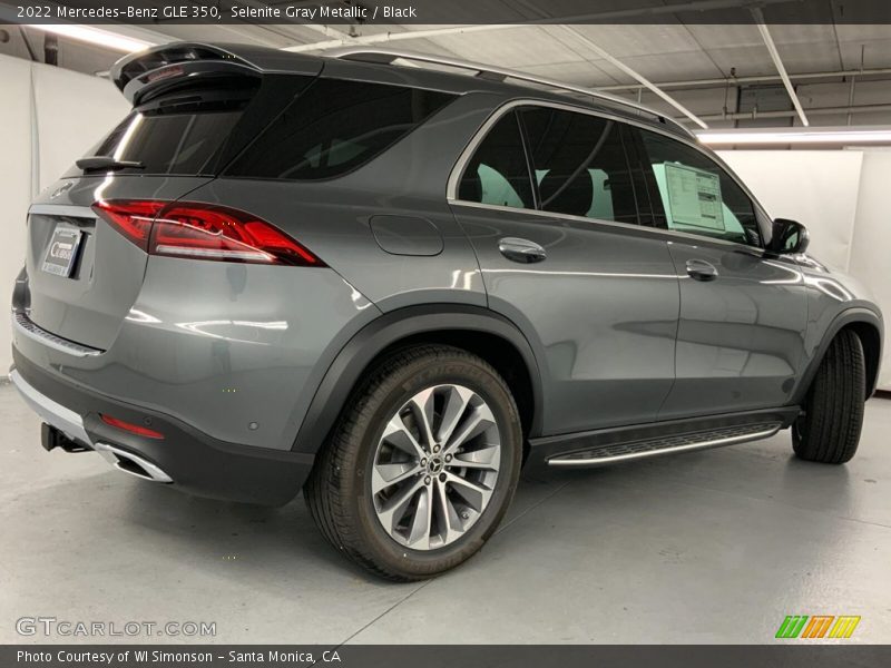 Selenite Gray Metallic / Black 2022 Mercedes-Benz GLE 350