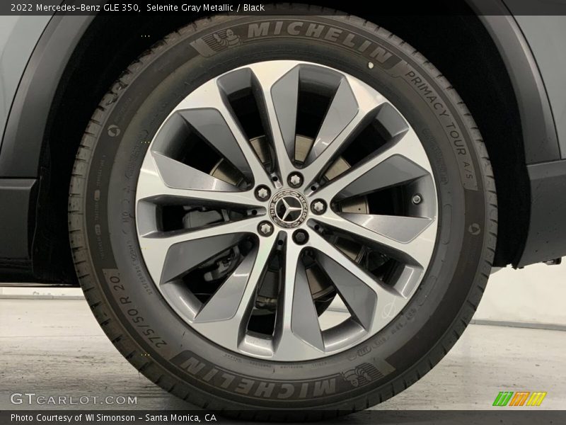 Selenite Gray Metallic / Black 2022 Mercedes-Benz GLE 350