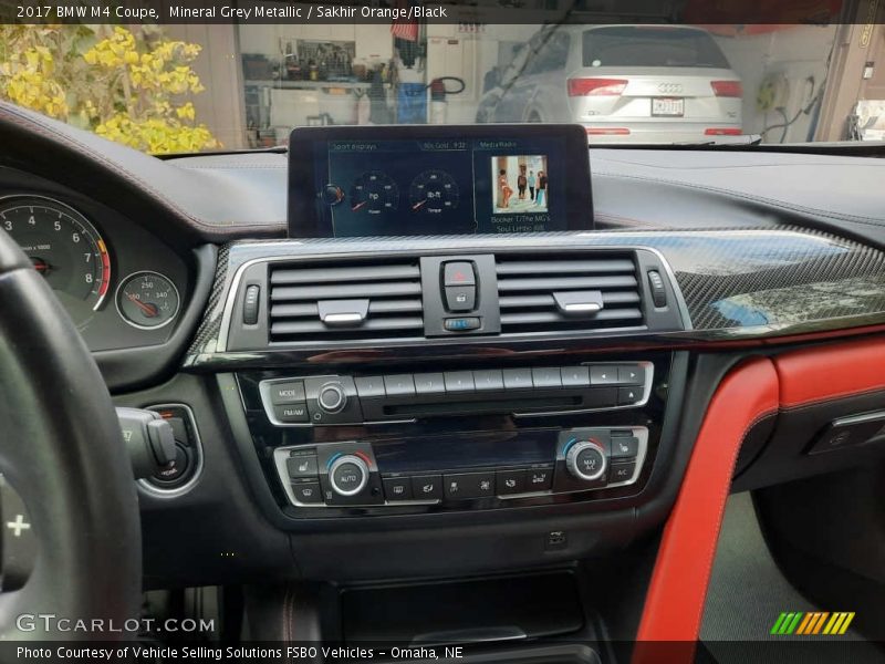 Controls of 2017 M4 Coupe