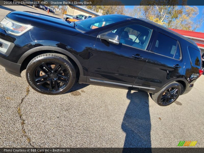 Shadow Black / Ebony Black 2016 Ford Explorer XLT 4WD