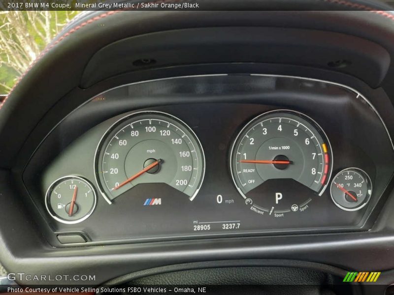  2017 M4 Coupe Coupe Gauges