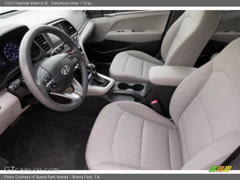 Symphony Silver / Gray 2020 Hyundai Elantra SE