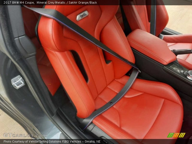 Front Seat of 2017 M4 Coupe