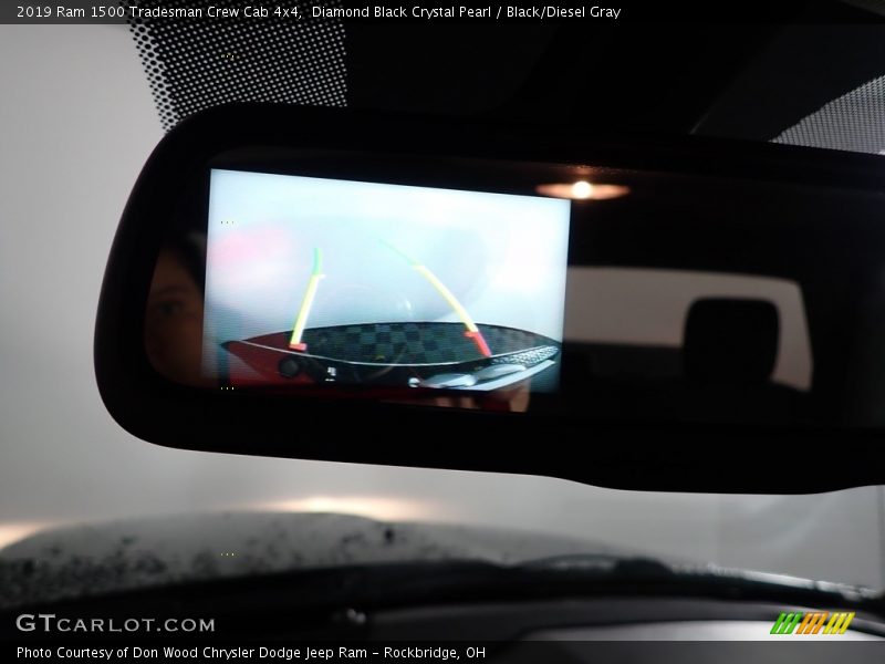 Diamond Black Crystal Pearl / Black/Diesel Gray 2019 Ram 1500 Tradesman Crew Cab 4x4
