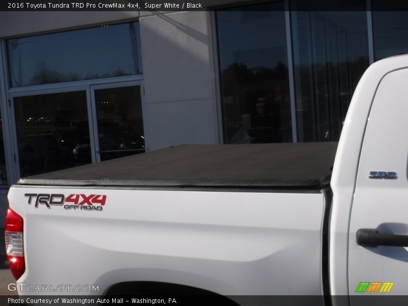 Super White / Black 2016 Toyota Tundra TRD Pro CrewMax 4x4