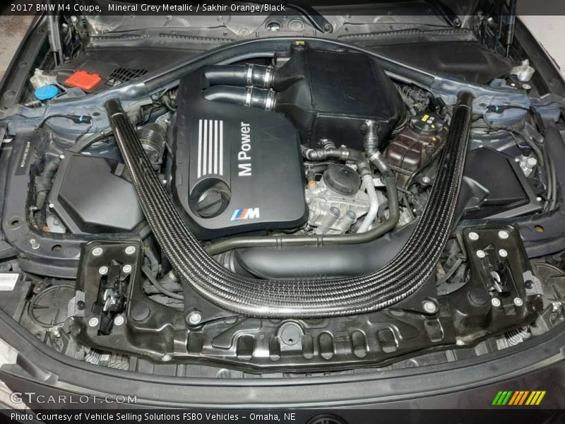  2017 M4 Coupe Engine - 3.0 Liter M TwinPower Turbocharged DOHC 24-Valve VVT Inline 6 Cylinder