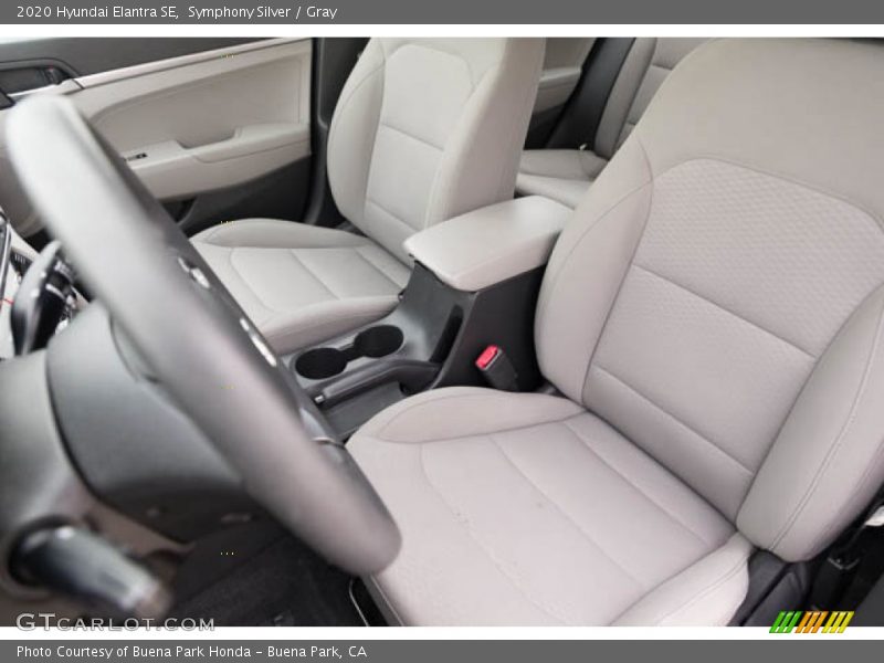 Symphony Silver / Gray 2020 Hyundai Elantra SE