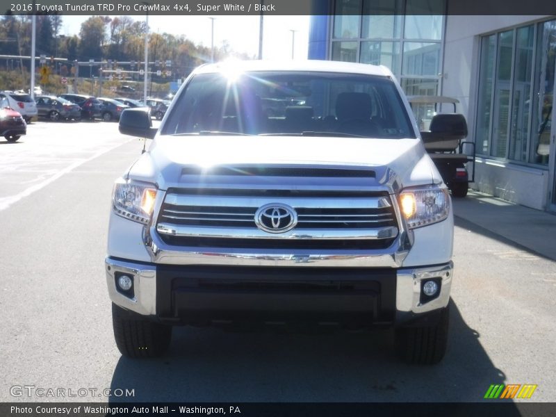 Super White / Black 2016 Toyota Tundra TRD Pro CrewMax 4x4