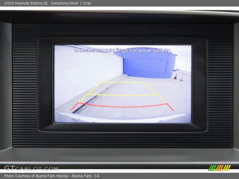 Symphony Silver / Gray 2020 Hyundai Elantra SE