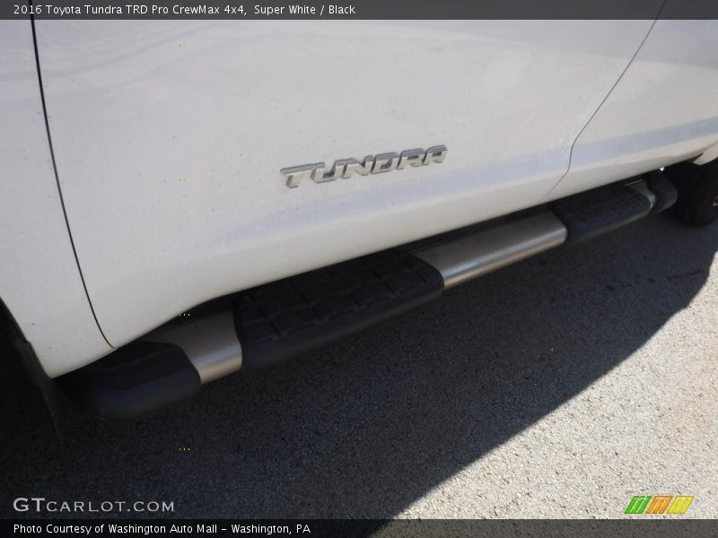 Super White / Black 2016 Toyota Tundra TRD Pro CrewMax 4x4