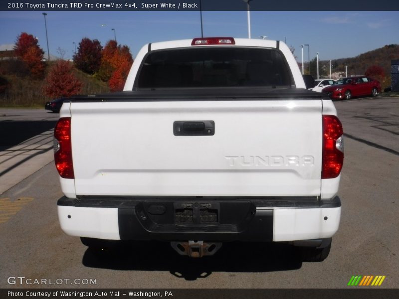 Super White / Black 2016 Toyota Tundra TRD Pro CrewMax 4x4