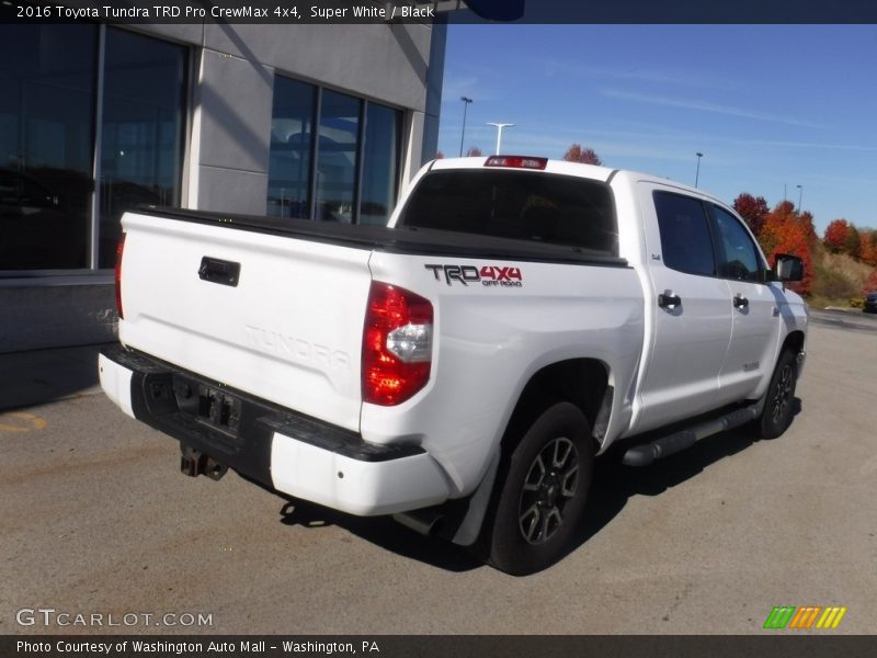 Super White / Black 2016 Toyota Tundra TRD Pro CrewMax 4x4