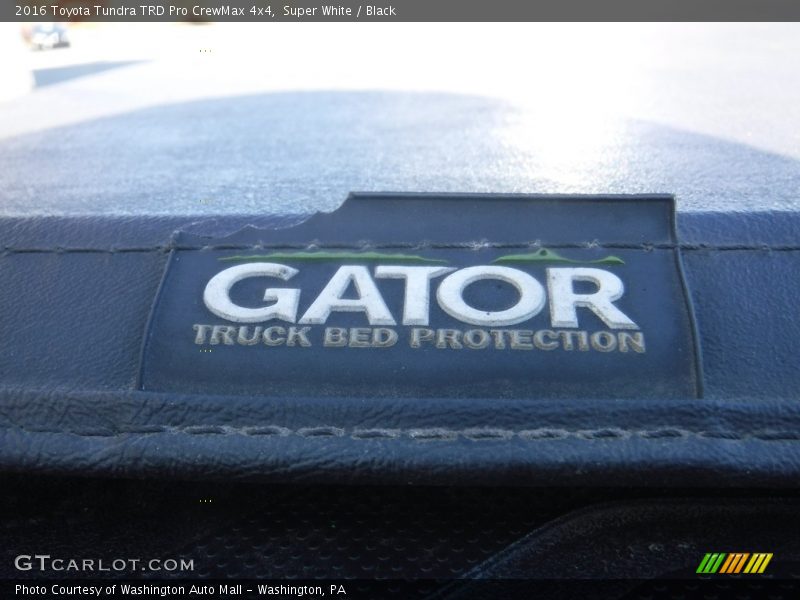Super White / Black 2016 Toyota Tundra TRD Pro CrewMax 4x4