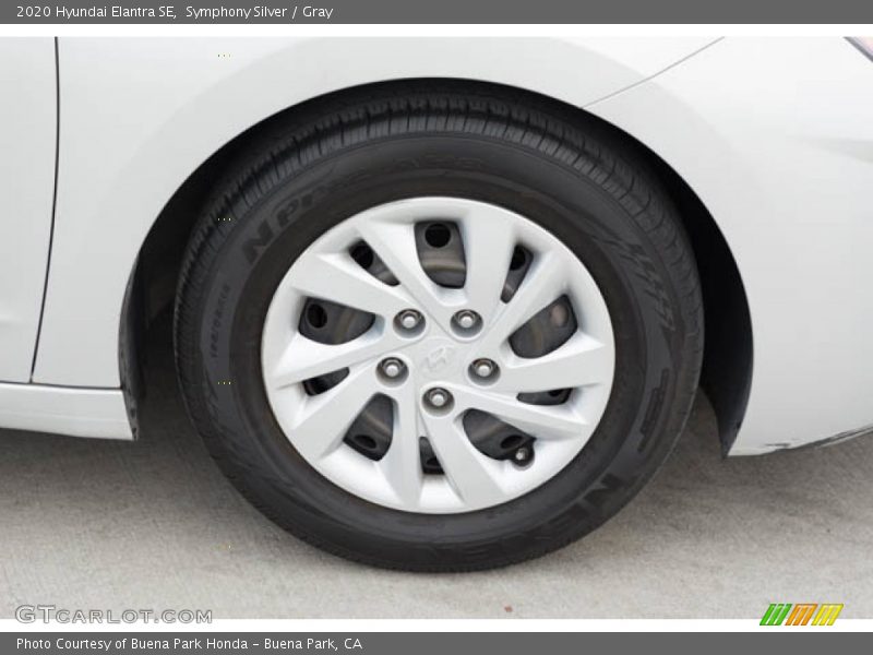 Symphony Silver / Gray 2020 Hyundai Elantra SE
