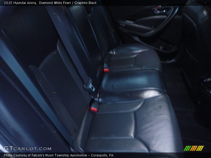 Diamond White Pearl / Graphite Black 2015 Hyundai Azera