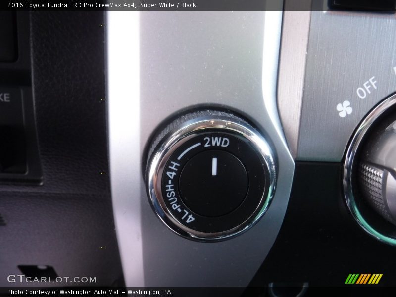 Super White / Black 2016 Toyota Tundra TRD Pro CrewMax 4x4