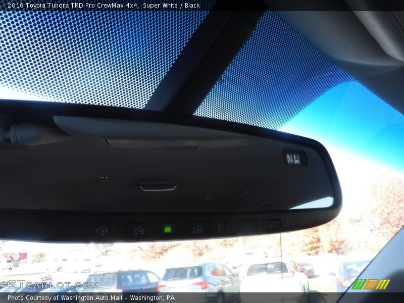 Super White / Black 2016 Toyota Tundra TRD Pro CrewMax 4x4