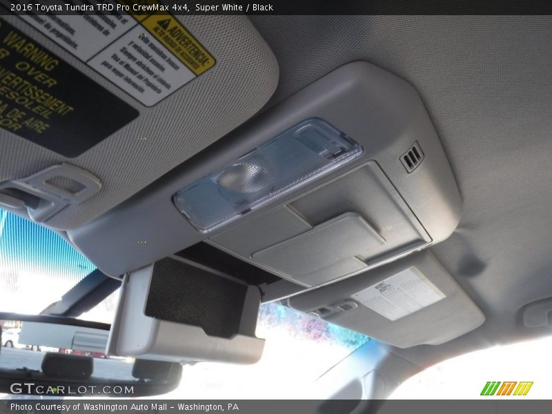Super White / Black 2016 Toyota Tundra TRD Pro CrewMax 4x4