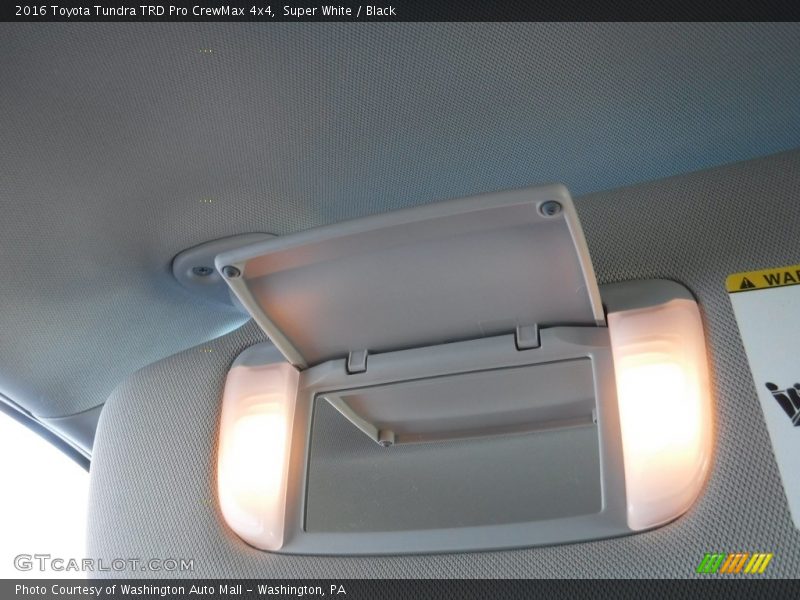 Super White / Black 2016 Toyota Tundra TRD Pro CrewMax 4x4
