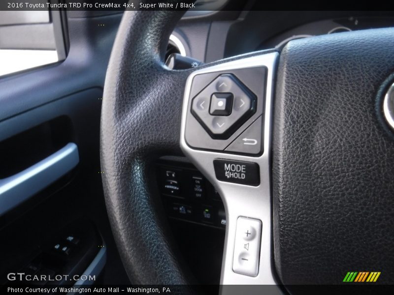 Super White / Black 2016 Toyota Tundra TRD Pro CrewMax 4x4