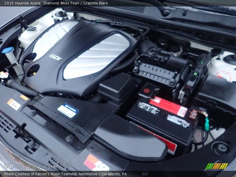  2015 Azera  Engine - 3.3 Liter GDI DOHC 24-Valve D-CVVT V6