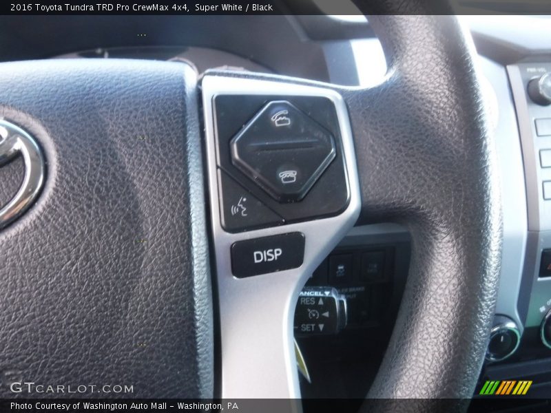 Super White / Black 2016 Toyota Tundra TRD Pro CrewMax 4x4