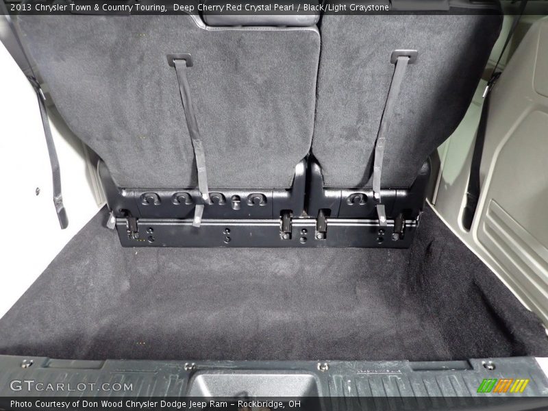 Deep Cherry Red Crystal Pearl / Black/Light Graystone 2013 Chrysler Town & Country Touring