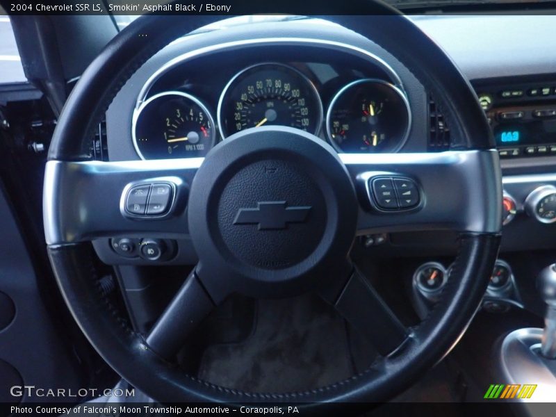 Smokin' Asphalt Black / Ebony 2004 Chevrolet SSR LS