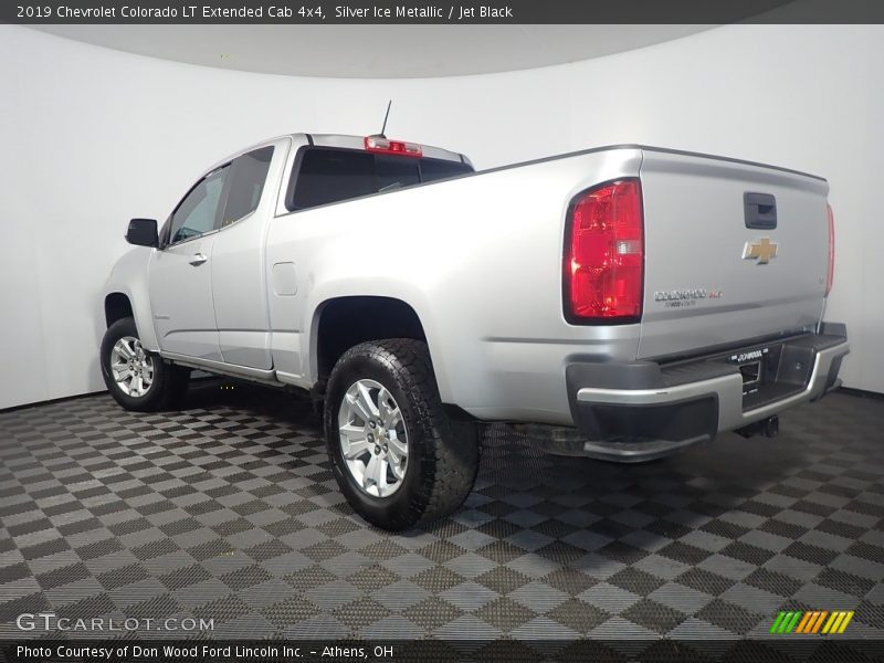 Silver Ice Metallic / Jet Black 2019 Chevrolet Colorado LT Extended Cab 4x4