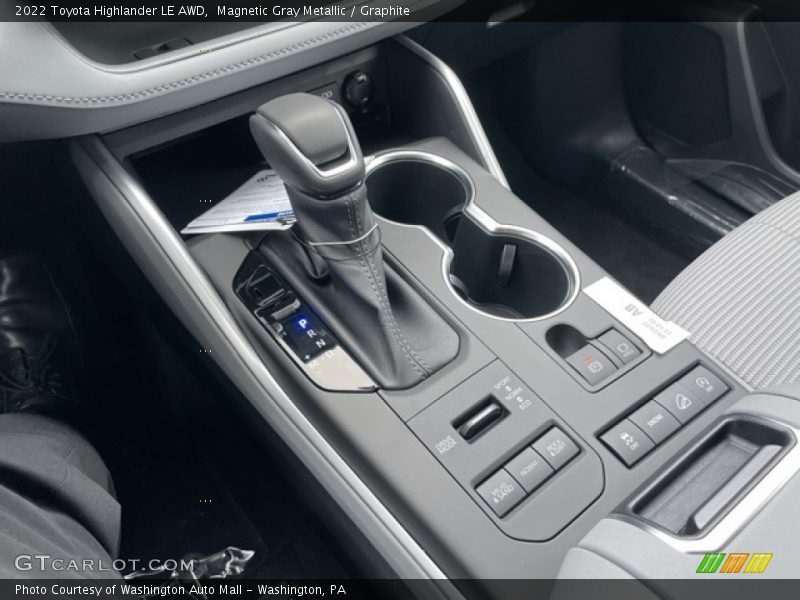 Magnetic Gray Metallic / Graphite 2022 Toyota Highlander LE AWD